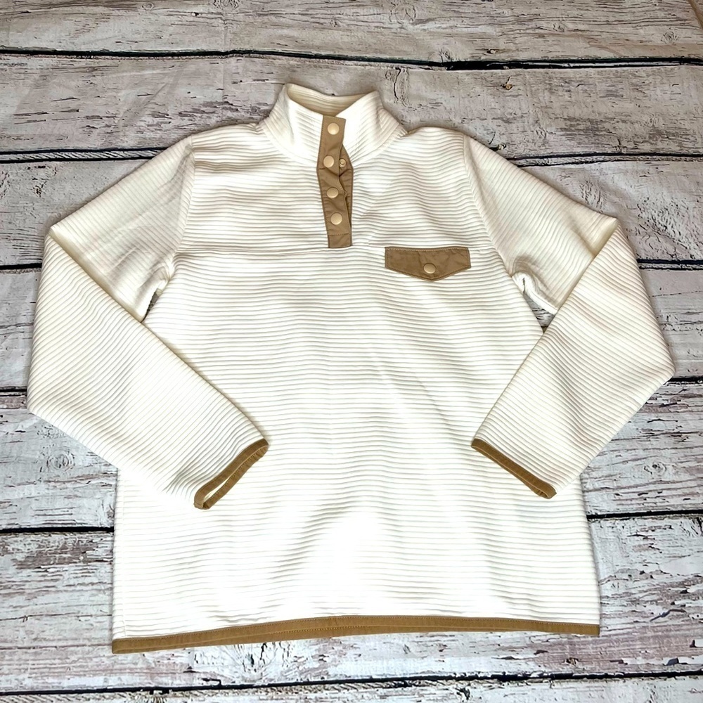 NWOT J. Crew Factory Textured Pullover Size S